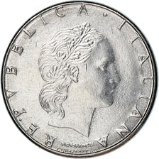 Coin, Italy, 50 Lire, 1990, Rome, Proof, MS(60-62), Copper-nickel, KM:183