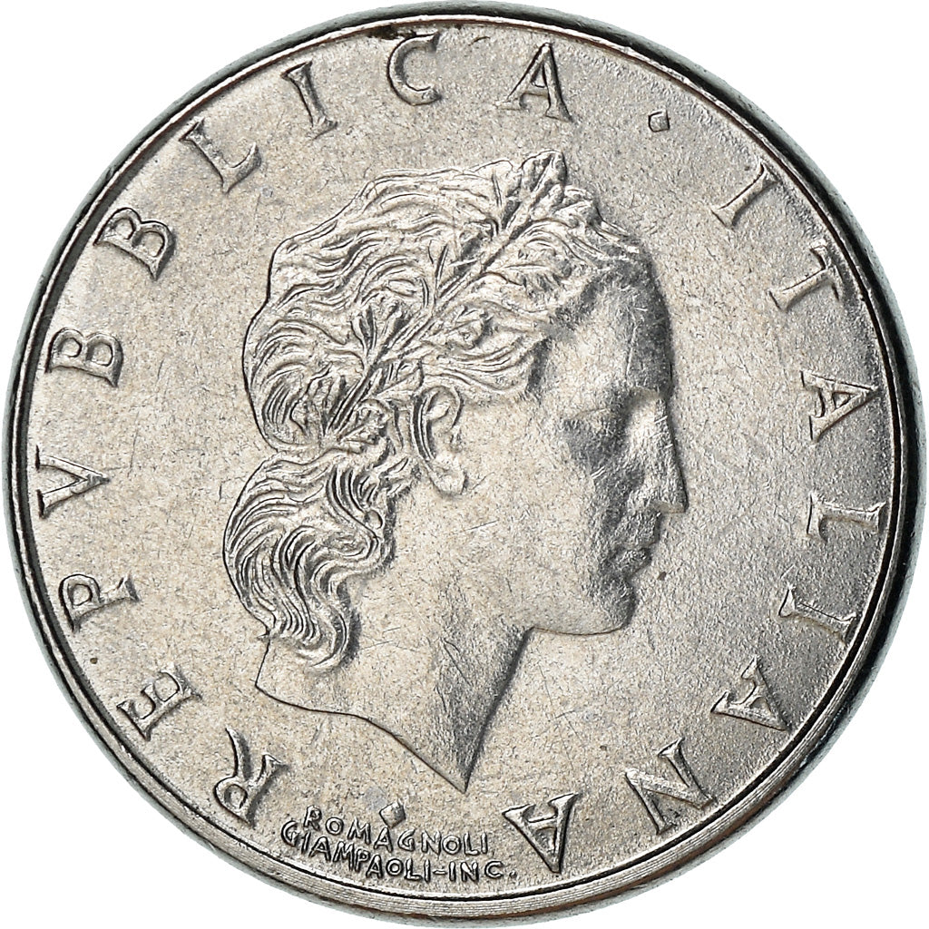 Coin, Italy, 50 Lire, 1991, Rome, Proof, MS(63), Stainless Steel, KM:95.2
