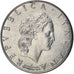 Coin, Italy, 50 Lire, 1991, Rome, Proof, MS(63), Stainless Steel, KM:95.2