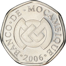 Coin, Mozambique, Metical, 2006, MS(63), Nickel plated steel, KM:137