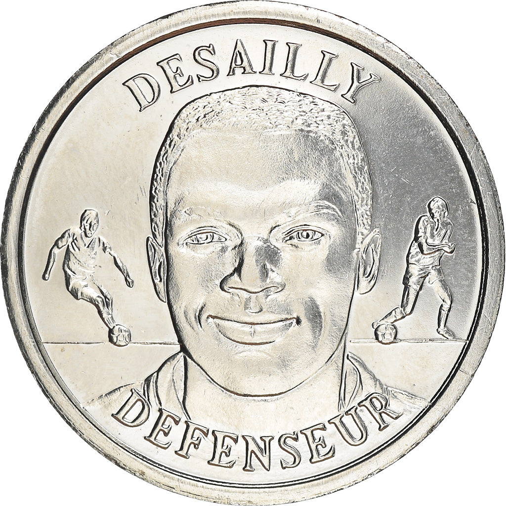 France, Token, Equipe de France de Football, Desailly, Défenseur, Sports &