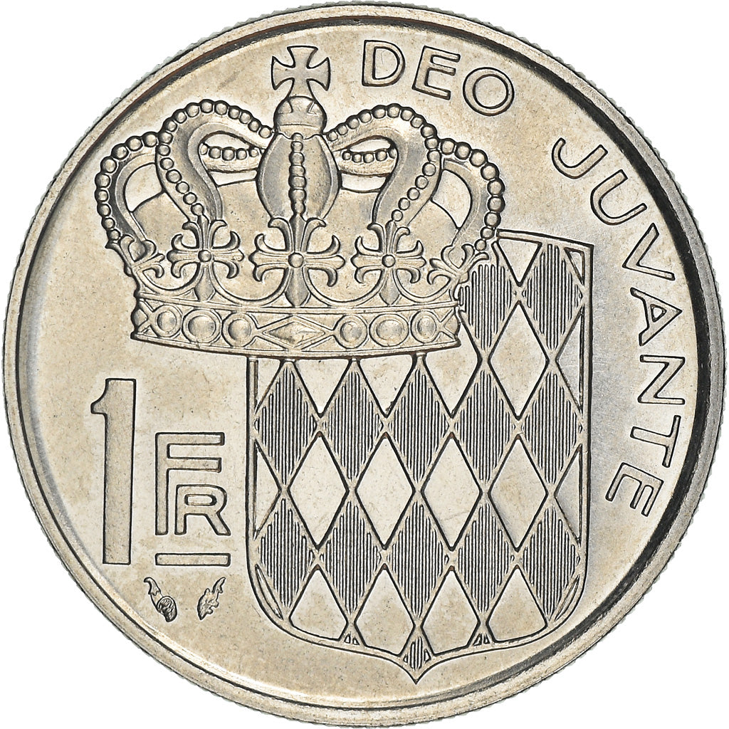Coin, Monaco, Rainier III, Franc, 1982, MS(60-62), Nickel, KM:140