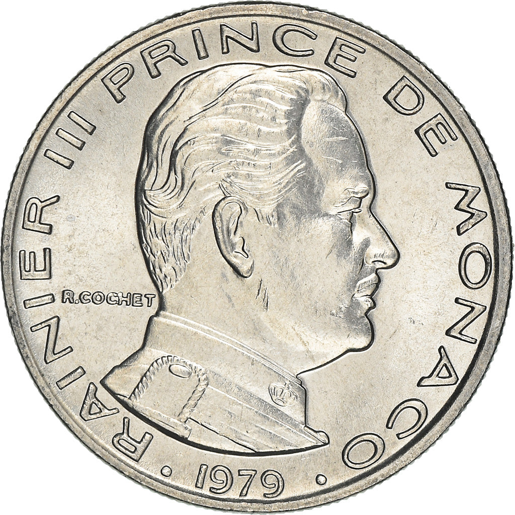 Monnaie, Monaco, Rainier III, Franc, 1979, SUP+, Nickel, Gadoury:MC 150, KM:140