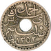 Coin, Tunisia, Ahmad Pasha Bey, 10 Centimes, 1933, Paris, EF(40-45)