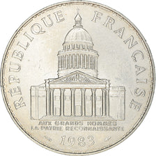 Coin, France, Panthéon, 100 Francs, 1983, Paris, MS(63), Silver, KM:951.1