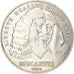 Coin, France, Descartes, 100 Francs, 1991, MS(63), Silver, KM:996, Gadoury:906