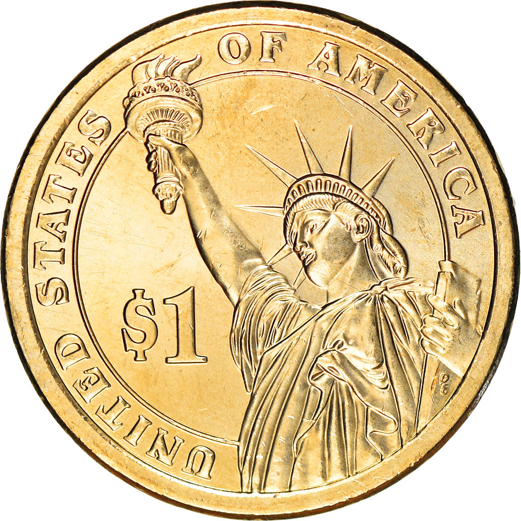 Moneta, Stati Uniti, Millard Fillmore, Dollar, 2010, U.S. Mint, San Francisco