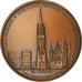 Frankreich, Medaille, Société Française d'Archéologie, Monuments