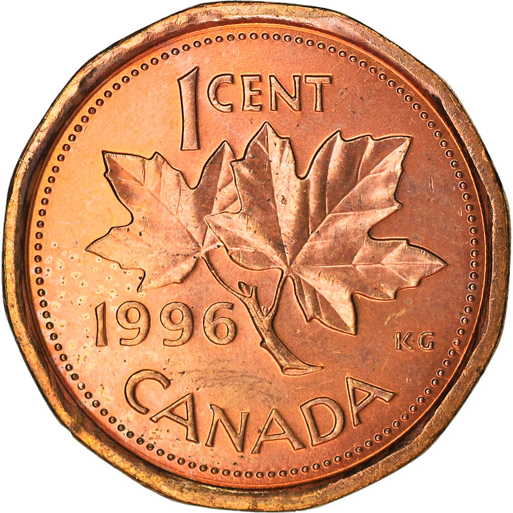 Moneta, Canada, Elizabeth II, Cent, 1996, Ottawa, SPL, Bronzo