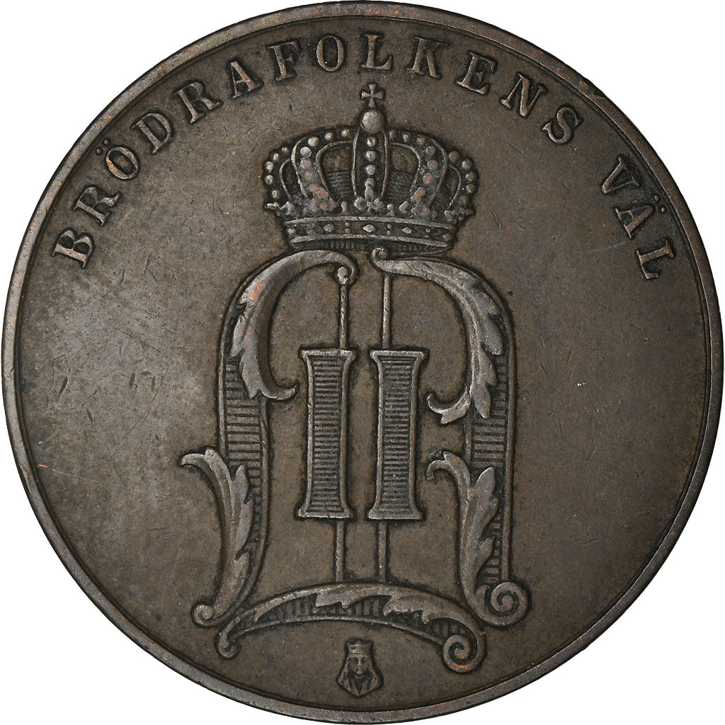 Coin, Sweden, Oscar II, 5 Öre, 1899, EF(40-45), Bronze, KM:757