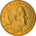 Coin, Monaco, Rainier III, 10 Centimes, 1975, AU(50-53), Aluminum-Bronze, KM:142