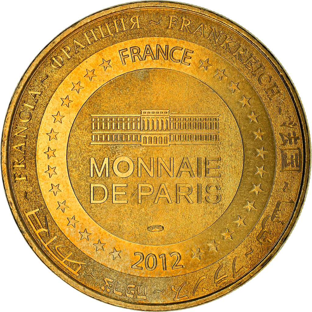 Francia, Token, Jetón turístico, Lunéville - Château des Lumières n°5
