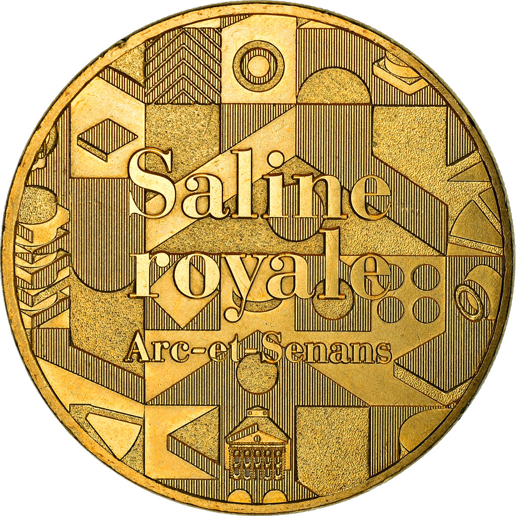 France, Token, Tourist Token, 25/ Saline Royale - Arc-et-Senans, 2015, Monnaie