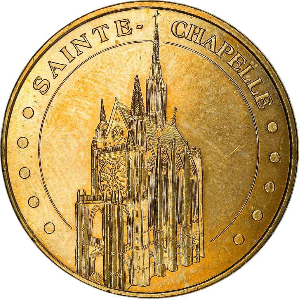 France, Token, Touristic token, Paris - Sainte Chapelle n°2, Arts & Culture