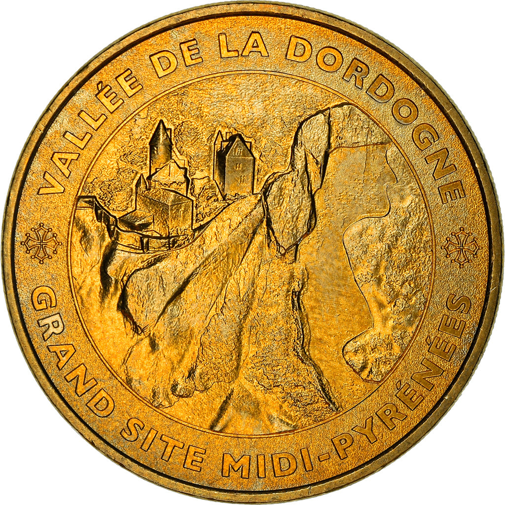 Francia, Token, Touristic token, Carennac - vallée de la Dordogne -, 2012, MDP