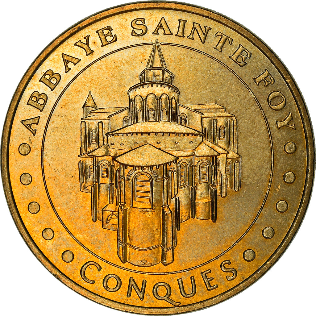Francia, Token, Touristic token, Conques - Abbaye Sainte-Foy n°1, Arts &