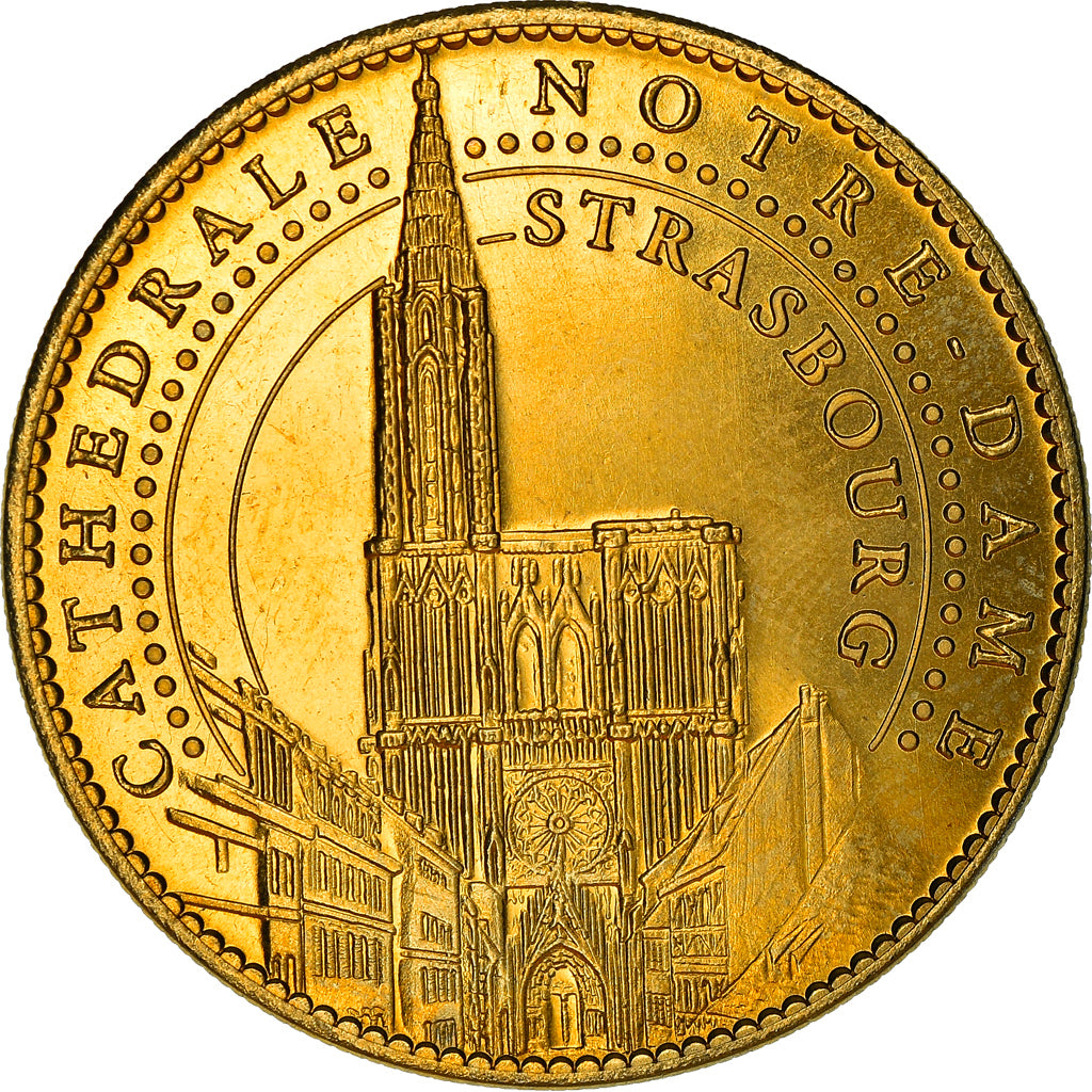 France, Token, Touristic token, Strasbourg - Cathédrale Notre Dame, 2012