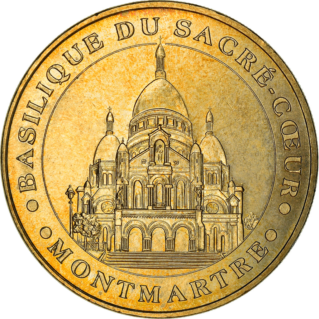France, Token, Paris - Basilique du Sacré Coeur n°1, 2007, MDP, AU(55-58)