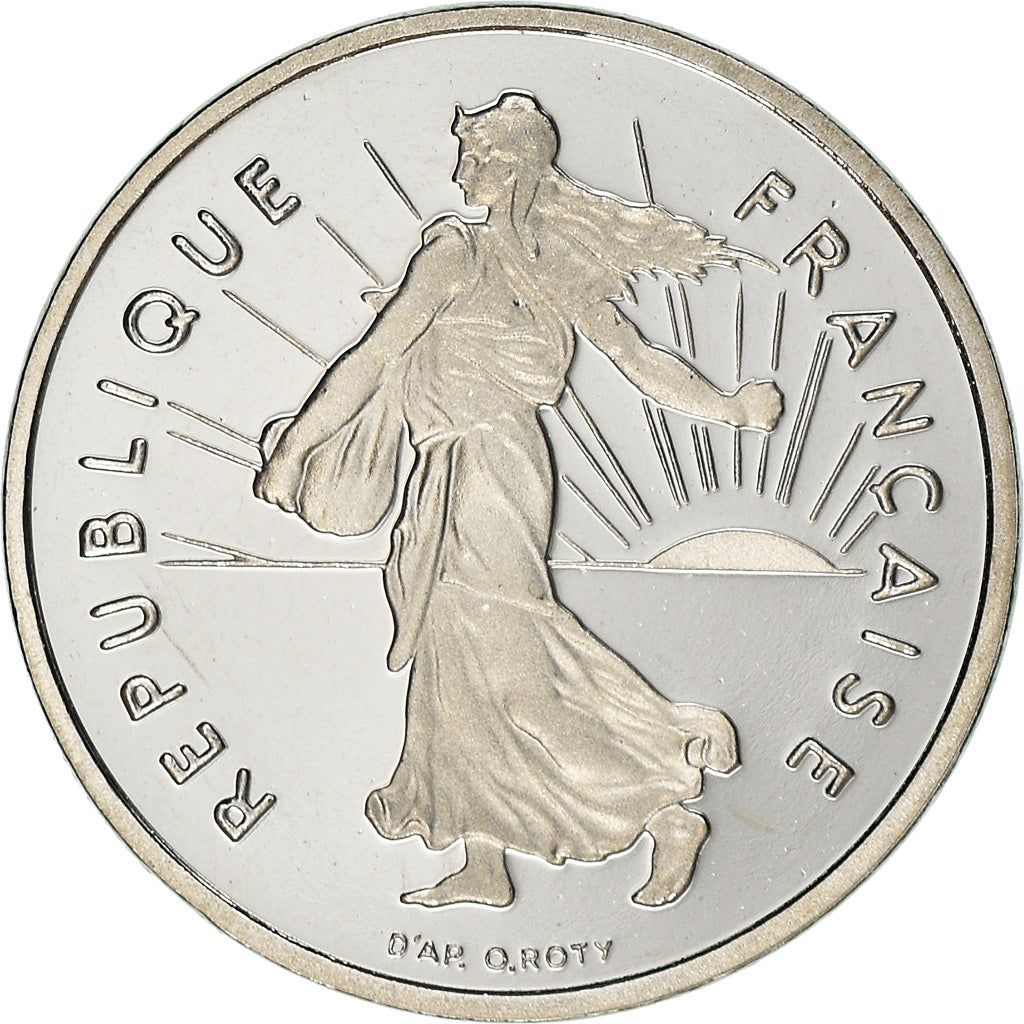 Monnaie, France, Semeuse, 1/2 Franc, 2001, Paris, BE, FDC, Nickel, Gadoury:429a