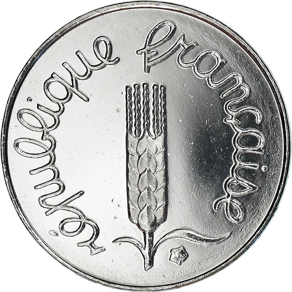 Coin, France, Épi, Centime, 2001, Paris, MS(65-70), Stainless Steel, KM:928