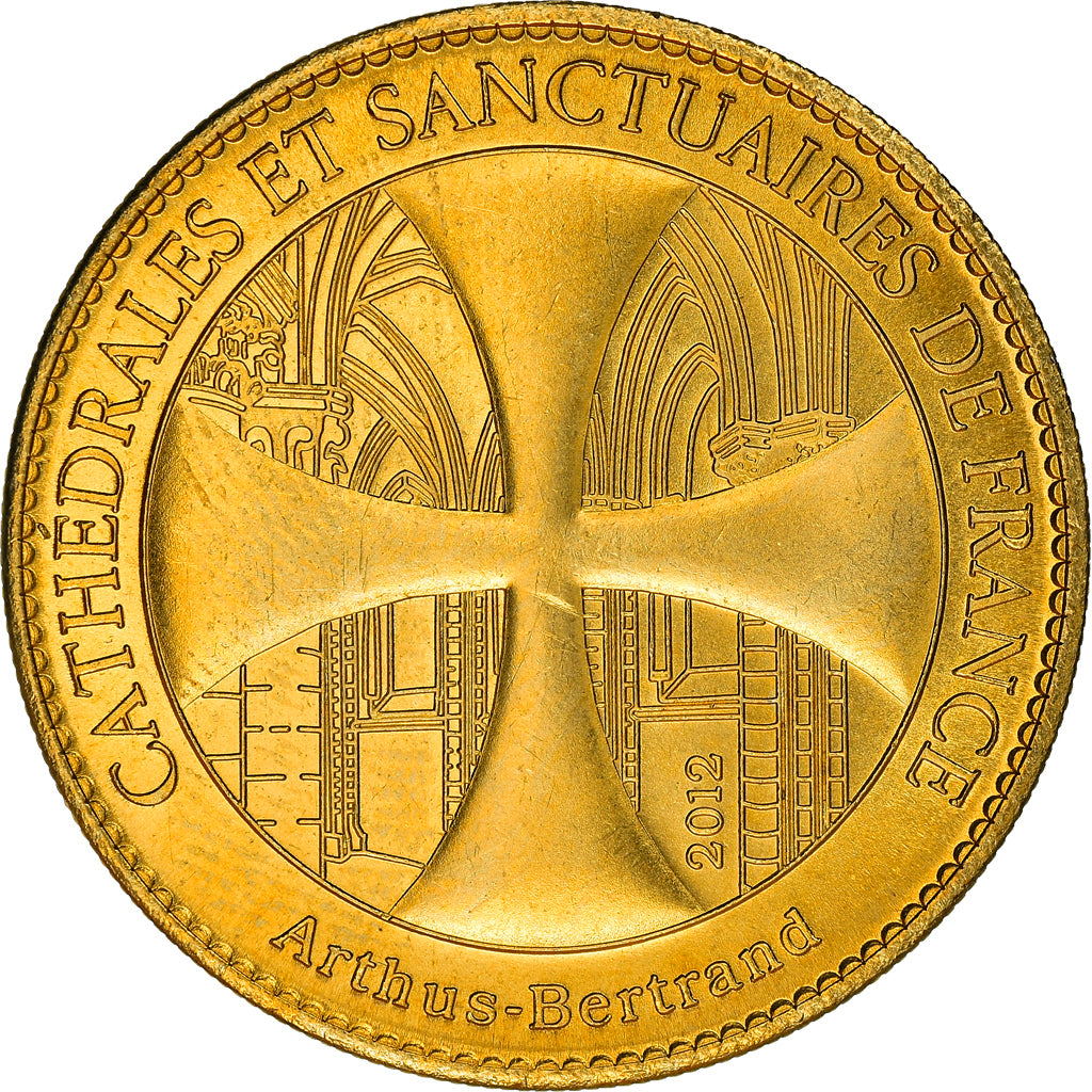 France, Token, Strasbourg - Horloge Astronomique, 2012, Arthus Bertrand, MS(63)