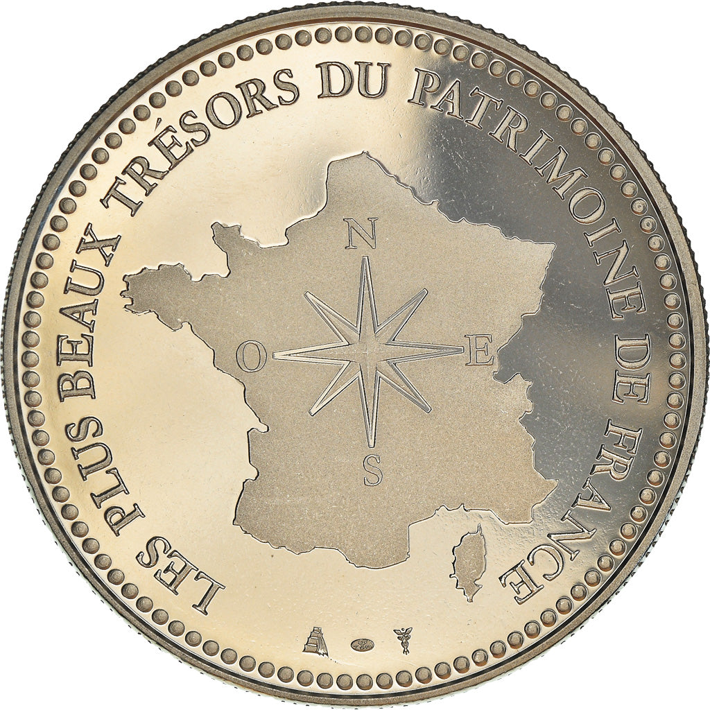 France, Medal, le Mont-Saint-Michel, MS(65-70), Copper-nickel