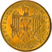 Coin, Moldova, 50 Bani, 1997, MS(60-62), Brass Clad Steel, KM:10