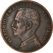 Coin, Italy, Vittorio Emanuele III, 5 Centesimi, 1913, Rome, EF(40-45), Bronze