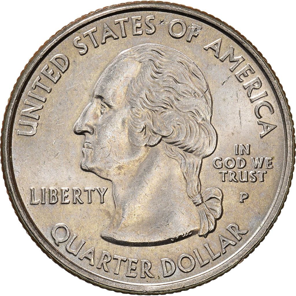 Monnaie, États-Unis, Quarter, 2001, U.S. Mint, Philadelphie, New-York, SPL