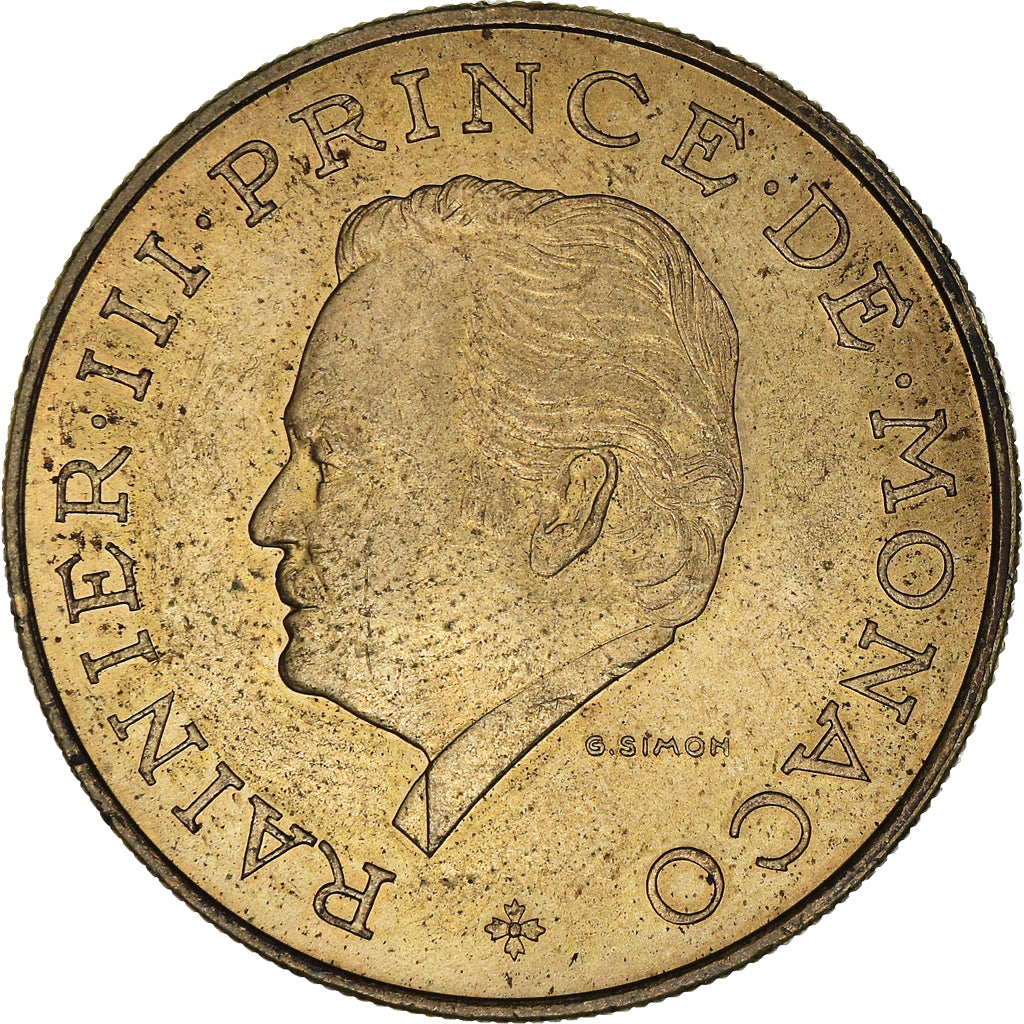 Coin, Monaco, Rainier III, 10 Francs, 1978, VF(20-25), Copper-Nickel-Aluminum