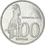 Moneda, Indonesia, 100 Rupiah, 1999, SC, Aluminio, KM:61