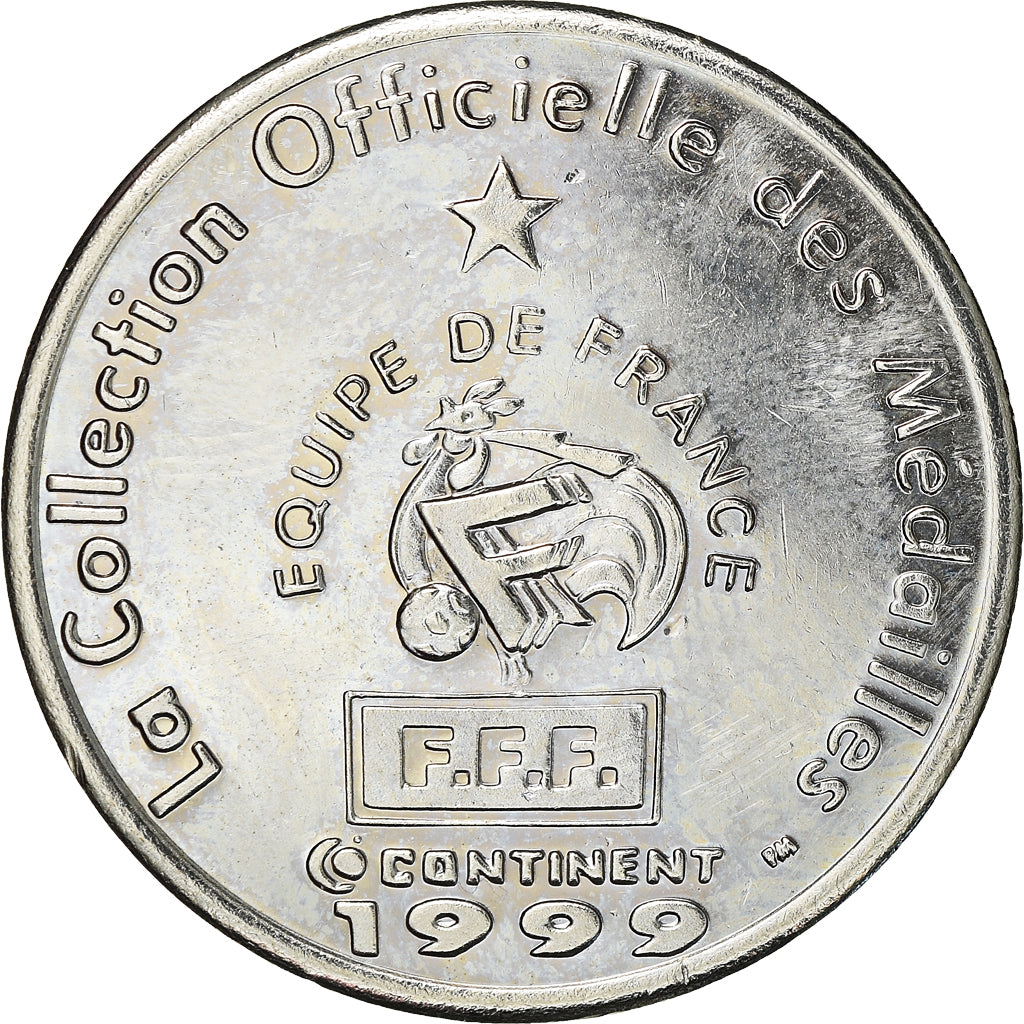 France, Jeton, Equipe de France de Football, Desailly, Défenseur, 1999, TTB+