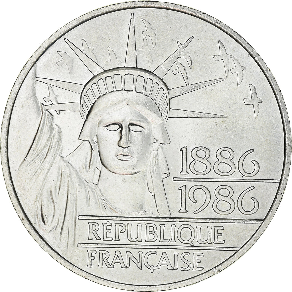 Monnaie, France, Statue de la Liberté, 100 Francs, 1986, SPL, Argent