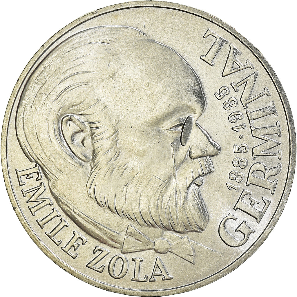 Coin, France, Germinal, 100 Francs, 1985, MS(63), Silver, KM:957, Gadoury:900