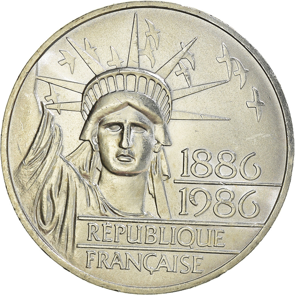 Monnaie, France, Statue de la Liberté, 100 Francs, 1986, SUP+, Argent