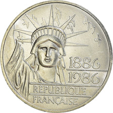 Monnaie, France, Statue de la Liberté, 100 Francs, 1986, SUP+, Argent