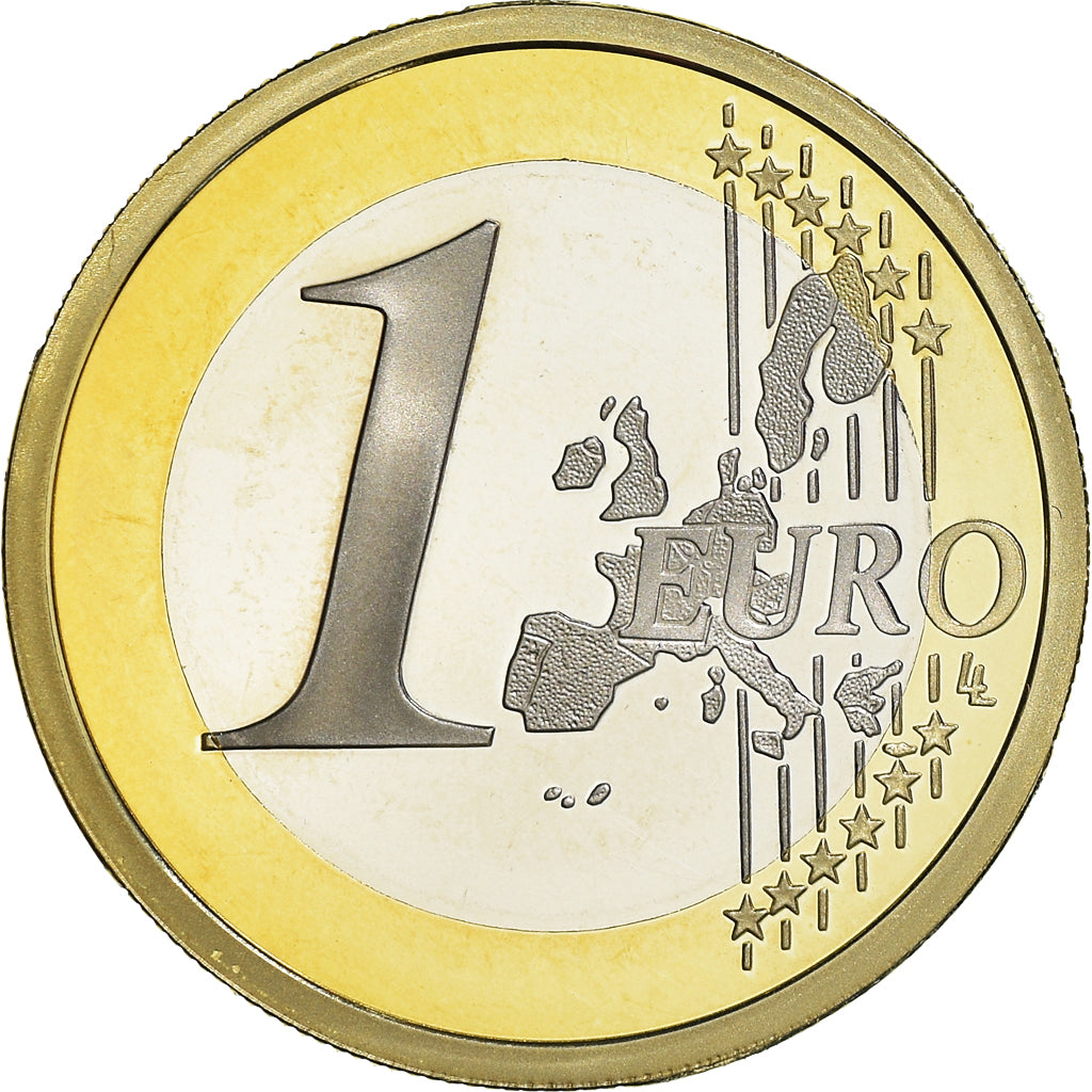 France, Euro, 2004, Paris, Proof / BE, FDC, Bimétallique, KM:1288