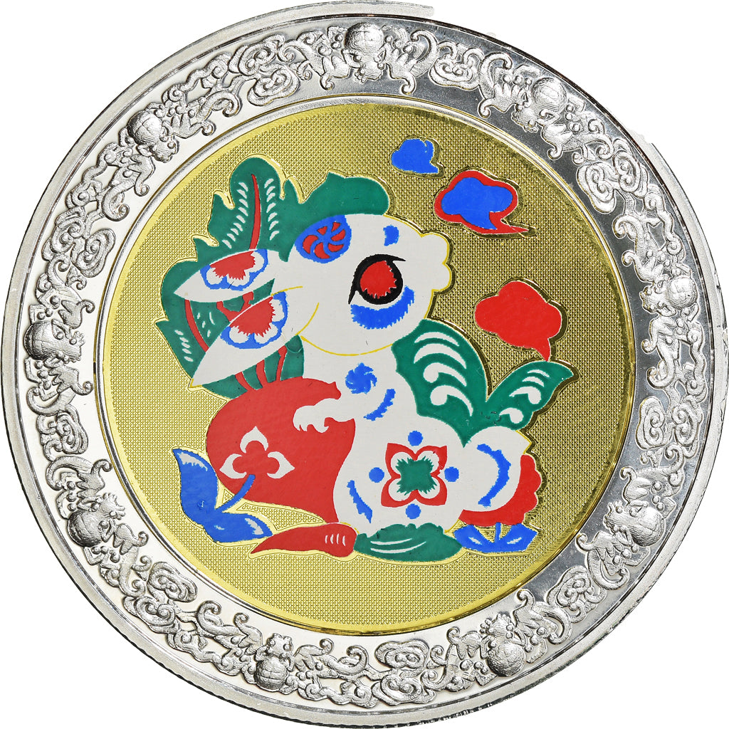 Monnaie, Malawi, 5 Kwacha, 2005, Lièvre / Rabbit, FDC, Silver plated