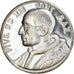 Vatican, Médaille, Le Pape Pie XII, Religions & beliefs, SUP+, Bronze argenté