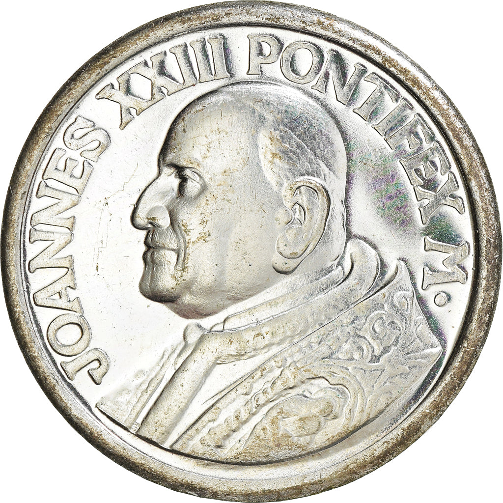 Vaticano, Medal, Le Pape Jean XXIII, Crenças e religiões, MS(60-62), Bronze