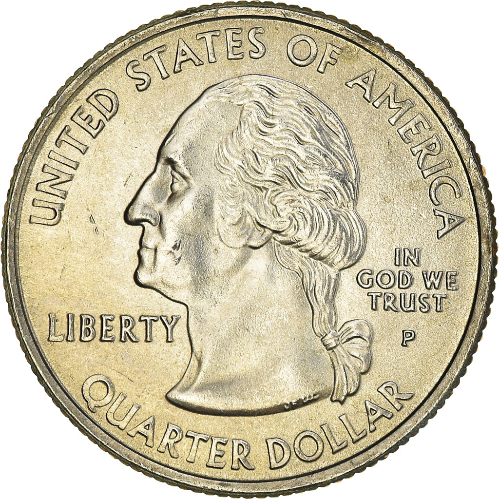 Moneta, Stati Uniti, Quarter, 2002, U.S. Mint, Philadelphia, Ohio 1803, SPL