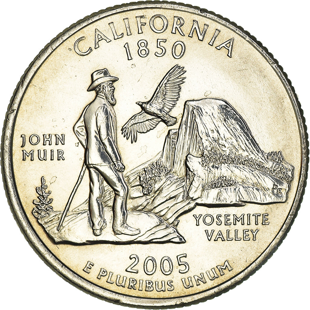 Munten, Verenigde Staten, Quarter, 2005, U.S. Mint, Philadelphia, California