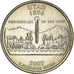 Moneda, Estados Unidos, Quarter, 2007, U.S. Mint, Philadelphia, Utah 1896, SC