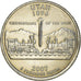 Moneta, Stati Uniti, Quarter, 2007, U.S. Mint, Philadelphia, Utah 1896, SPL