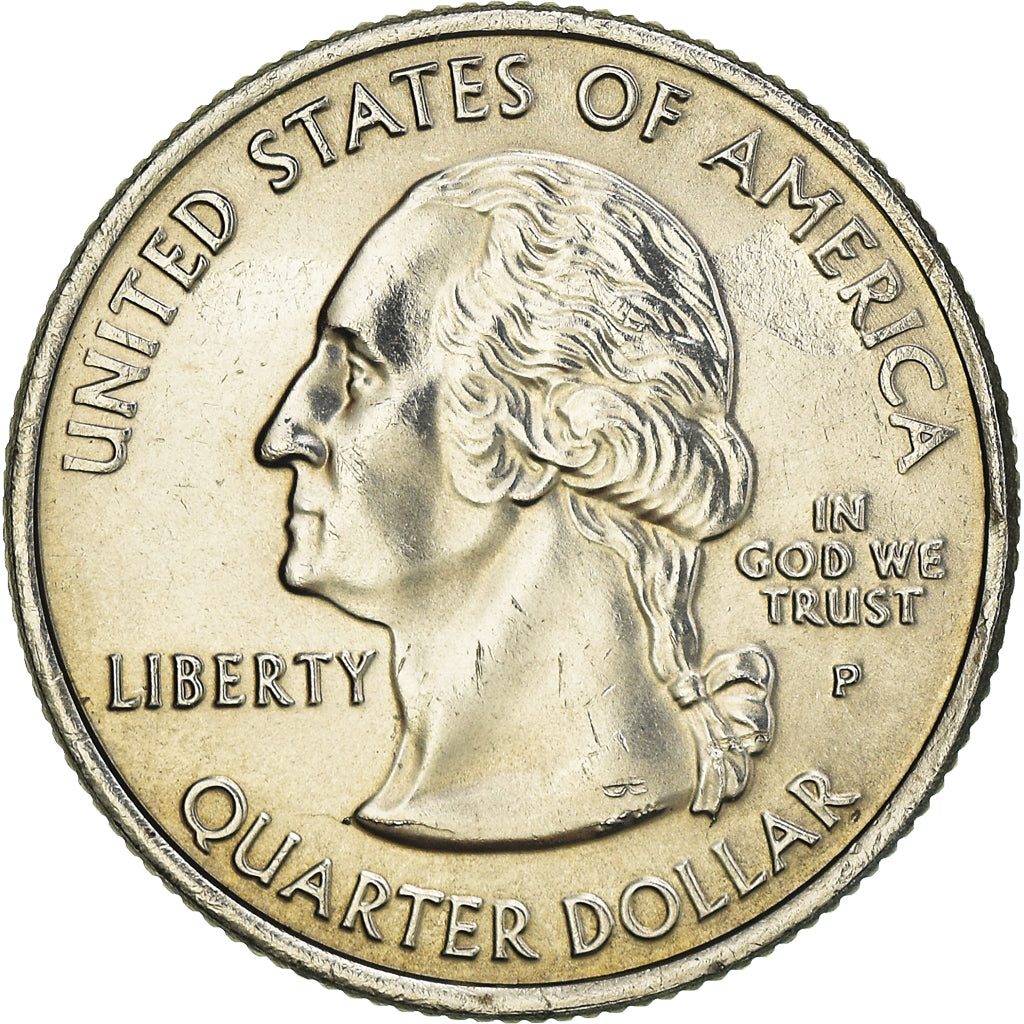 Moneta, Stati Uniti, Quarter, 2007, U.S. Mint, Philadelphia, Utah 1896, SPL