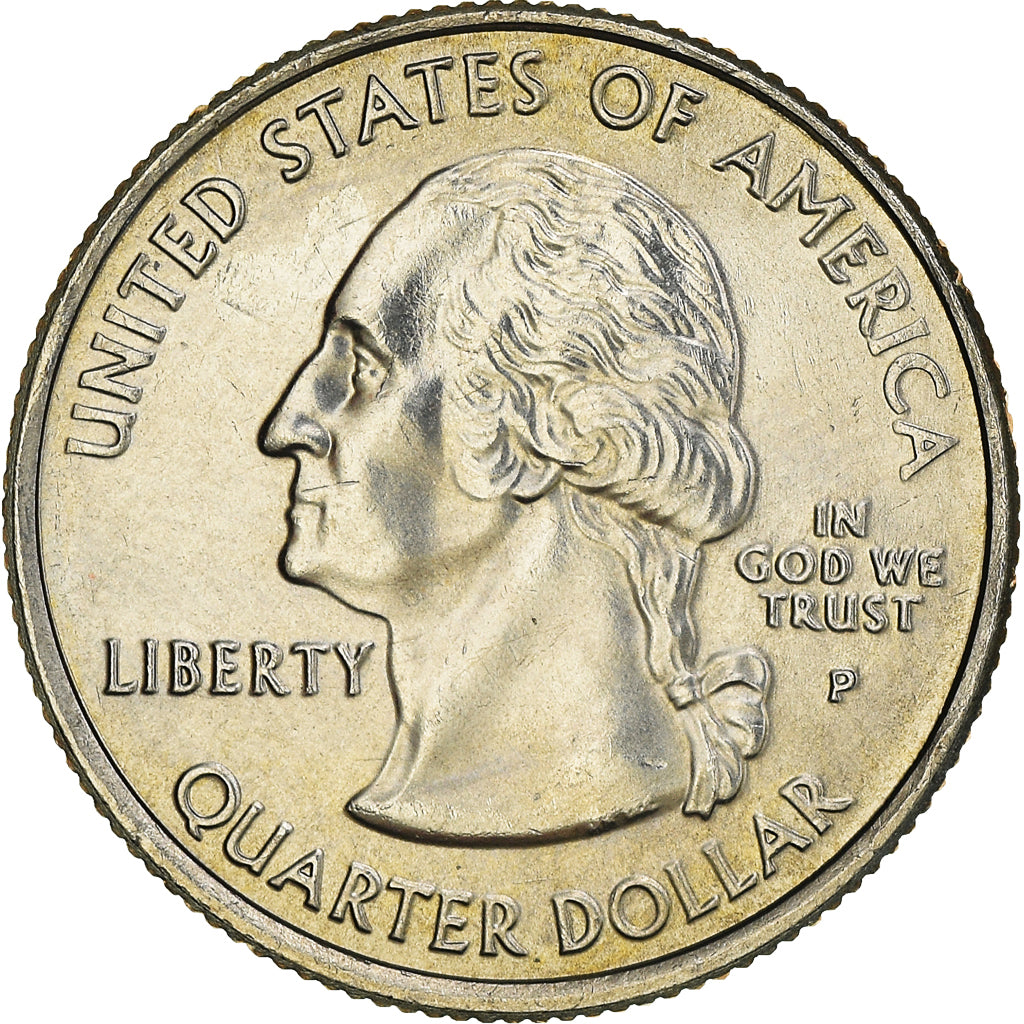 Munten, Verenigde Staten, Quarter, 2007, U.S. Mint, Philadelphia, Utah 1896