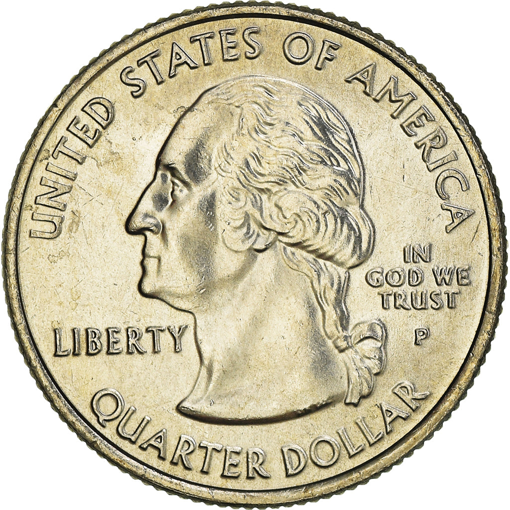 Moneta, Stati Uniti, Quarter, 2007, U.S. Mint, Philadelphia, Utah 1896, SPL-