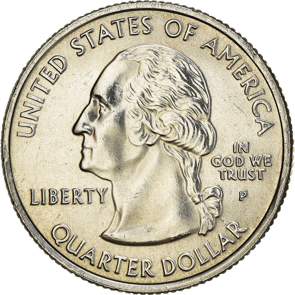 Moneta, Stati Uniti, Quarter, 2007, U.S. Mint, Philadelphia, Utah 1896, SPL+