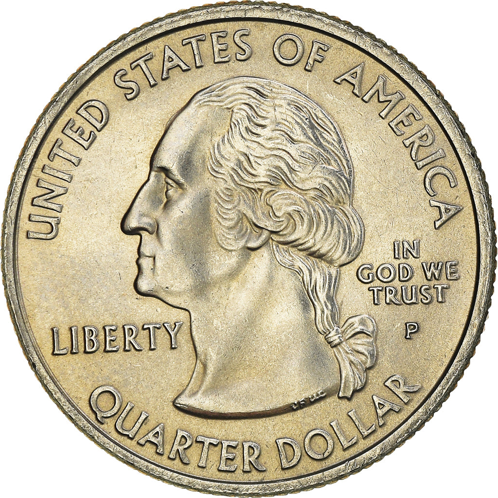 Moneda, Estados Unidos, Quarter, 2000, U.S. Mint, Philadelphia, Virginia 1788