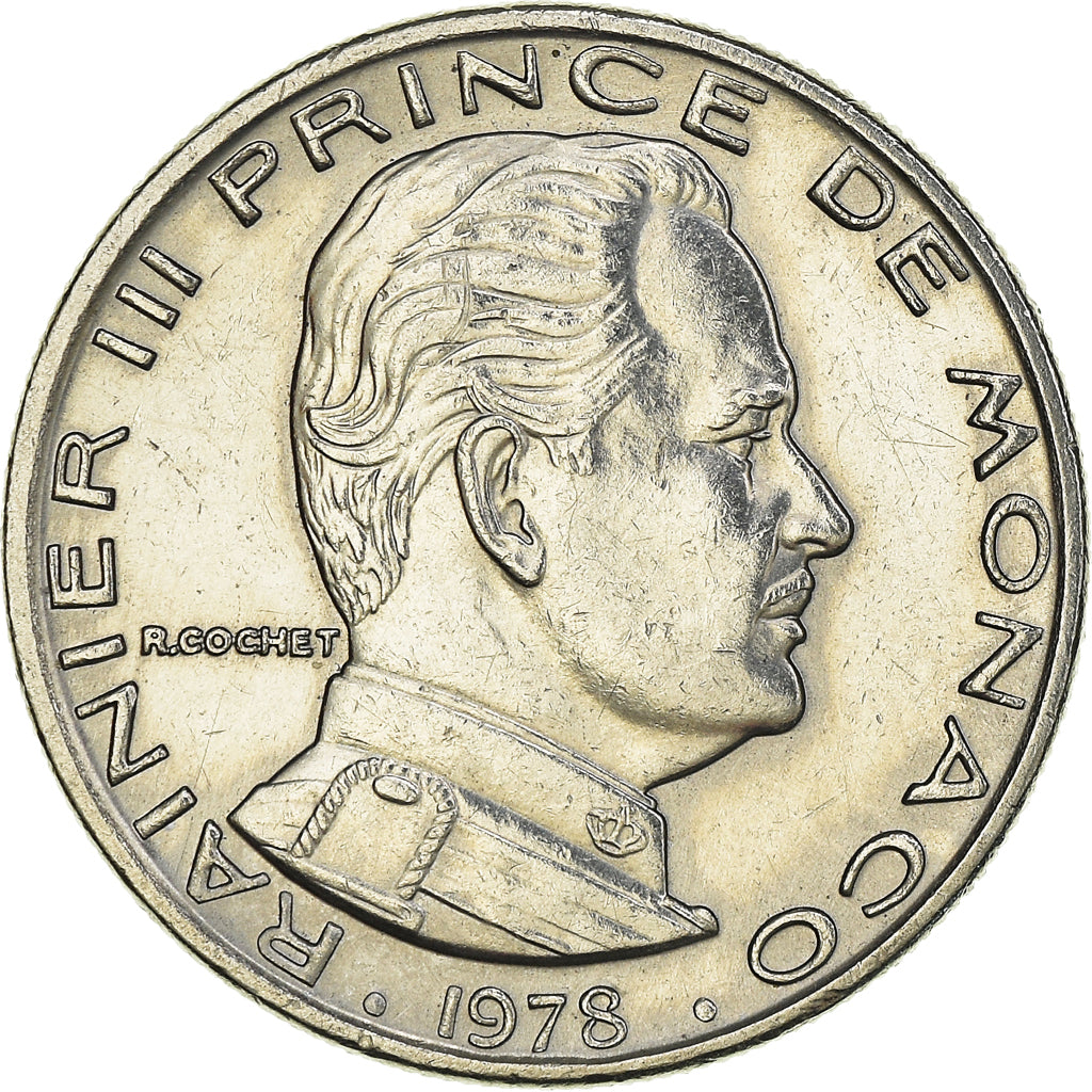 Monnaie, Monaco, Rainier III, Franc, 1978, SPL, Nickel, Gadoury:MC 150, KM:140